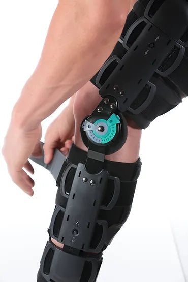 ROM Post Op Knee Telescoping Brace