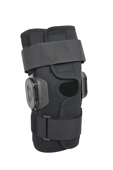 Knee Brace Wrap External Deluxe Hinge