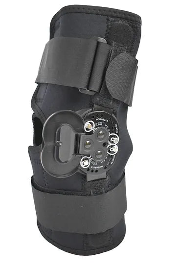 Knee Brace Wrap External Deluxe Hinge