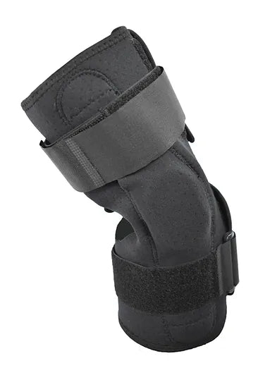 Knee Brace Wrap Covered Deluxe Hinge