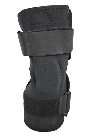 Knee Brace Wrap Covered Deluxe Hinge