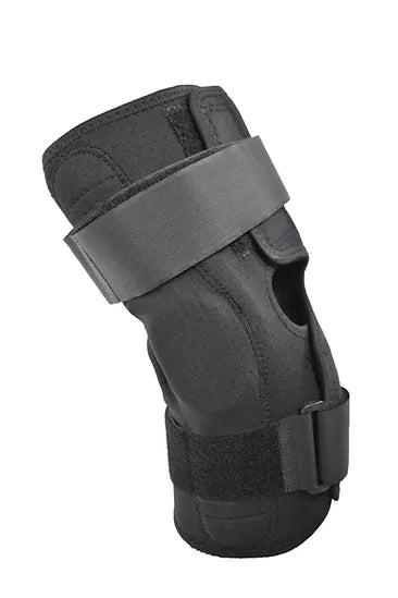 Knee Brace Wrap Covered Deluxe Hinge